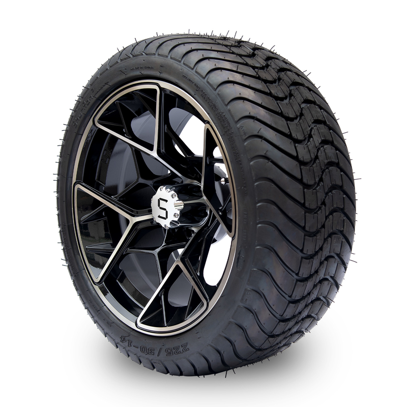 Shu-Ran Golfwagenräder und Reifen 225/30-14 13 kg DOT genehmigt