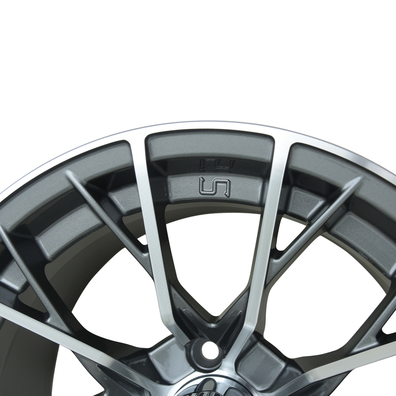Neue Ankunft 14-Zoll-Golfwagenräder Maschinengestaltet/Gunmetal ET-25 Kundensupport