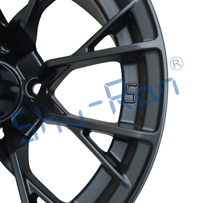 Shuran Neue 14' Felgen Matte Schwarz Aluminium Golfwagen Rad 14x7 Universal 4 Bolt Muster