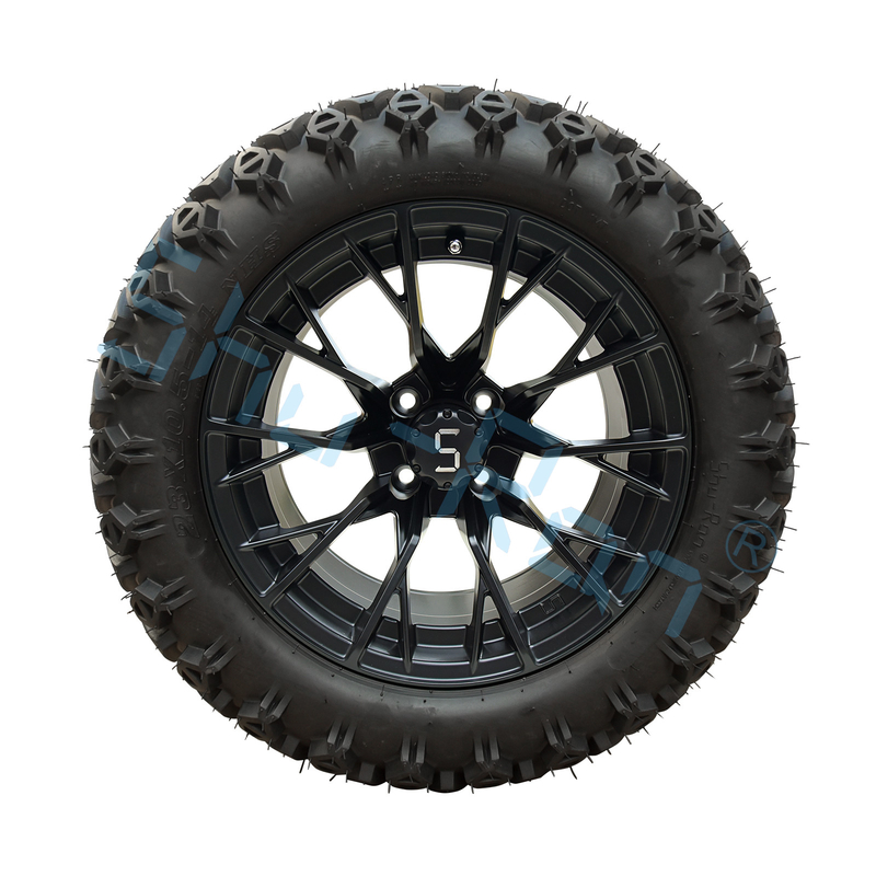 Shu Ran 14 Zoll Golfkarren Räder und Reifen Felgen mit DOT Reifen 101.6 PCD 4x4 Bolt Muster