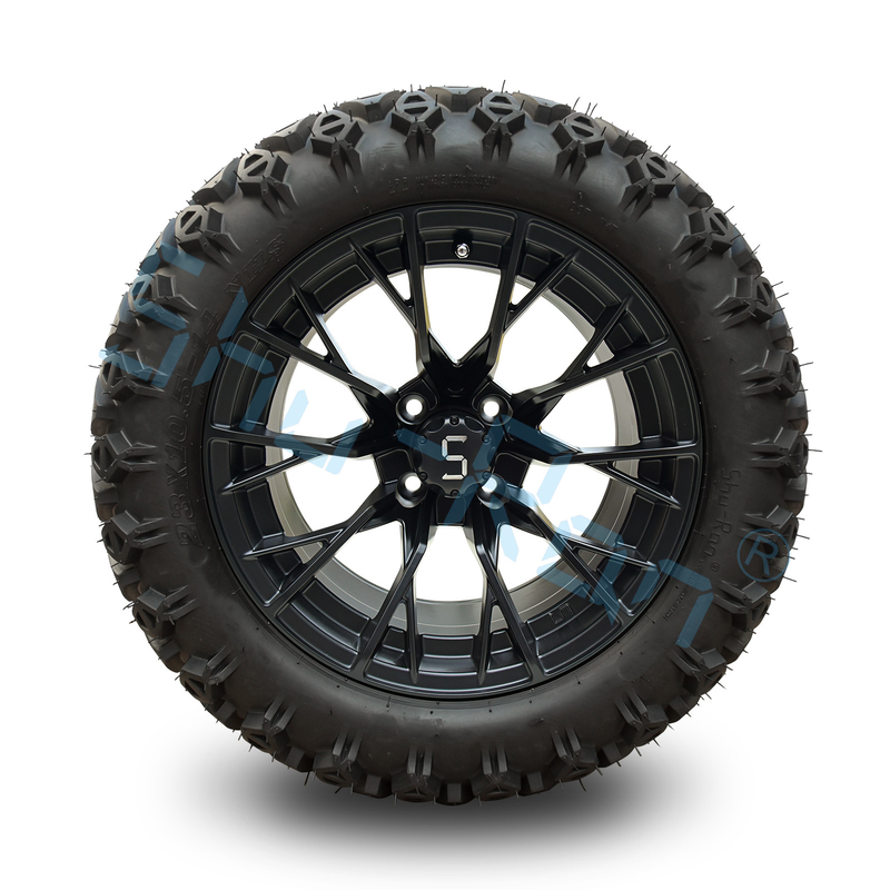 Shu Ran 14 Zoll Golfkarren Räder und Reifen Felgen mit DOT Reifen 101.6 PCD 4x4 Bolt Muster