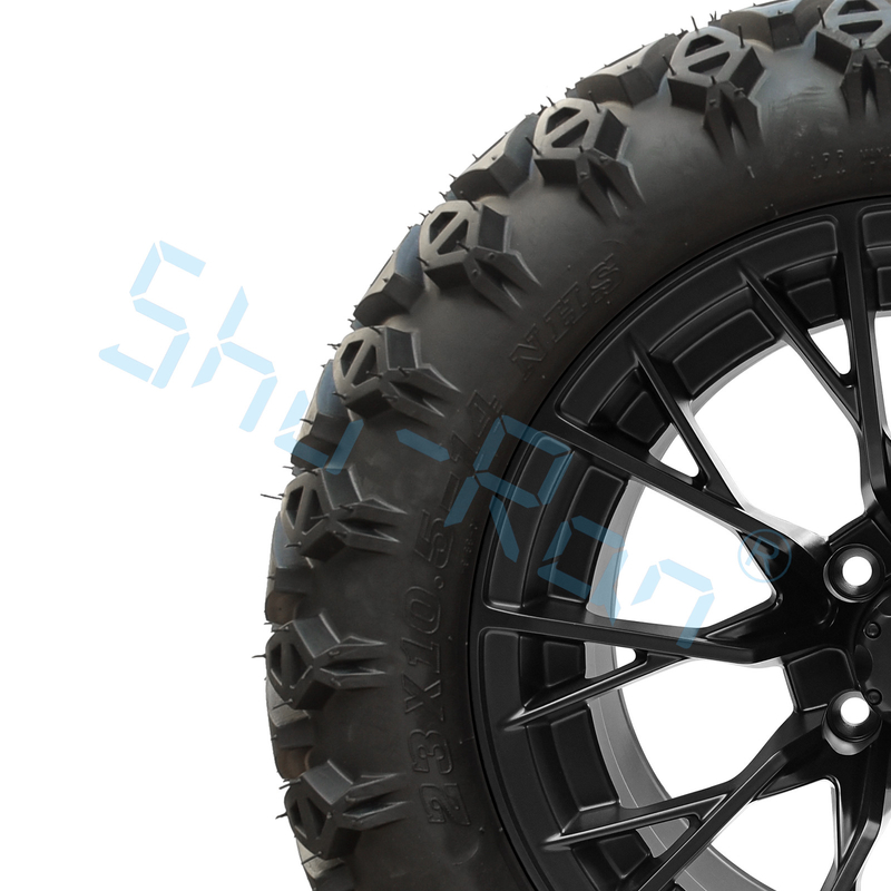 Shu Ran 14 Zoll Golfkarren Räder und Reifen Felgen mit DOT Reifen 101.6 PCD 4x4 Bolt Muster