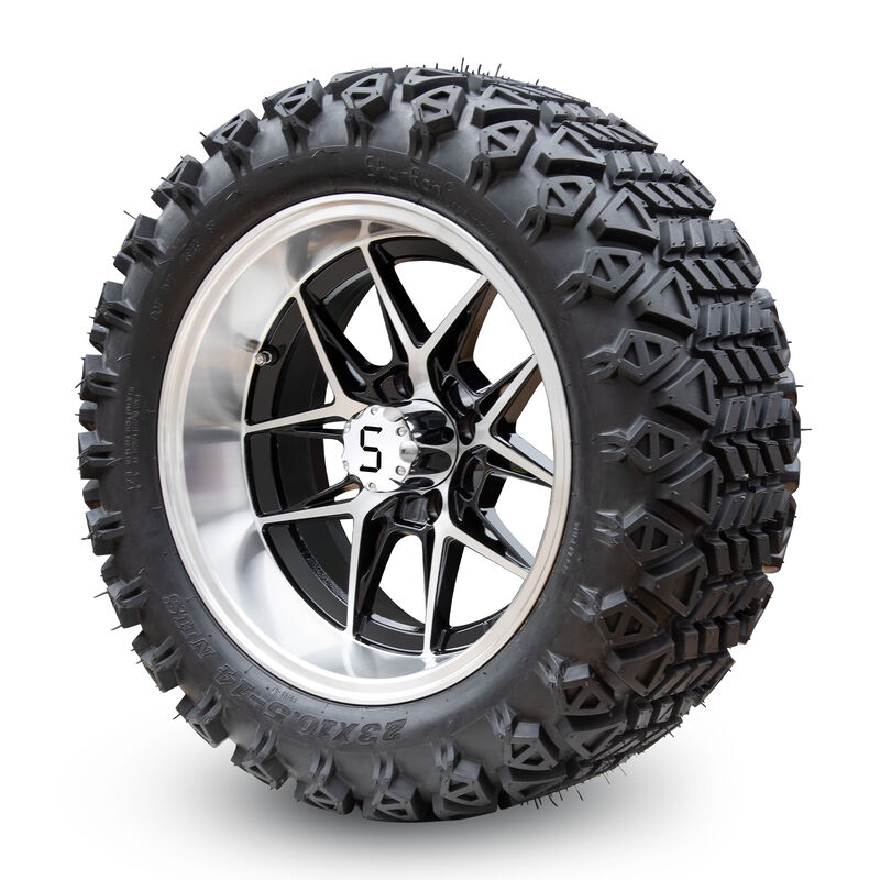 All Weather 14 Inch Golf Cart Tire Designed to Maintain Traction and Performance Across Diverse Environmental Conditions