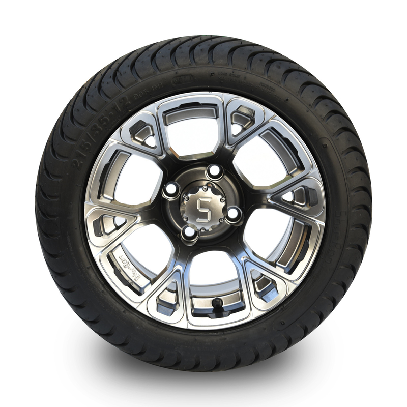 Reifen des Golfmobil-215/35-12 und 12