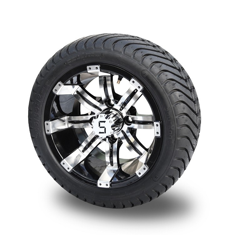 Golfmobil 12 Zoll-Aluminiumleichtmetallrad mit 215/35-12 DOT Street Tire