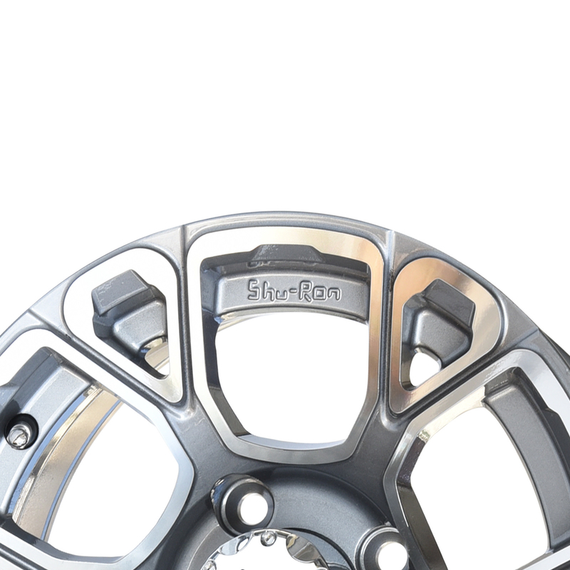 Golfmobil 12 Zoll maschinell bearbeitet/Gunmetal-Aluminiumräder einschließlich Mittelbolzen-Muster der kappen-4x4 (101.6mm)