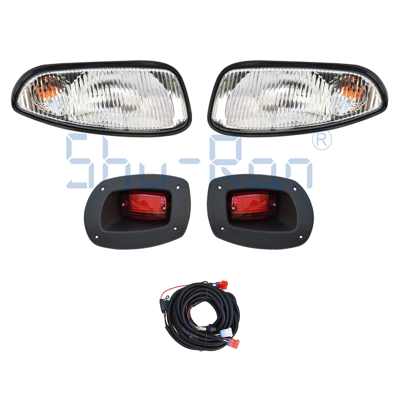Golfmobil-grundlegendes Straßen-legales Halogen EZGO RXV helles AUSRÜSTUNG w/LED Rücklicht
