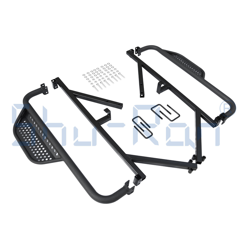 Golfmobile Armor Nerf Bar Brackets Yamahas G9/Drive ohne Tropfen-Schattenseiten-Schritt