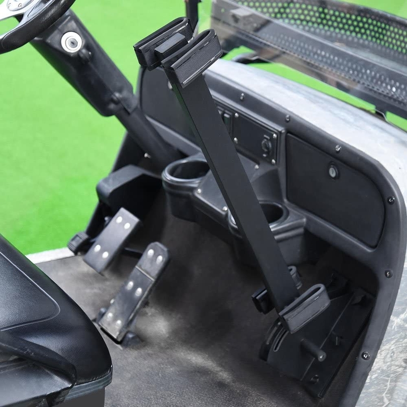 Justierbarer Golfmobil-allgemeinhinGewehrständer stehen oben Gewehr-Halter, vertikalen zwei Gewehr-Halter